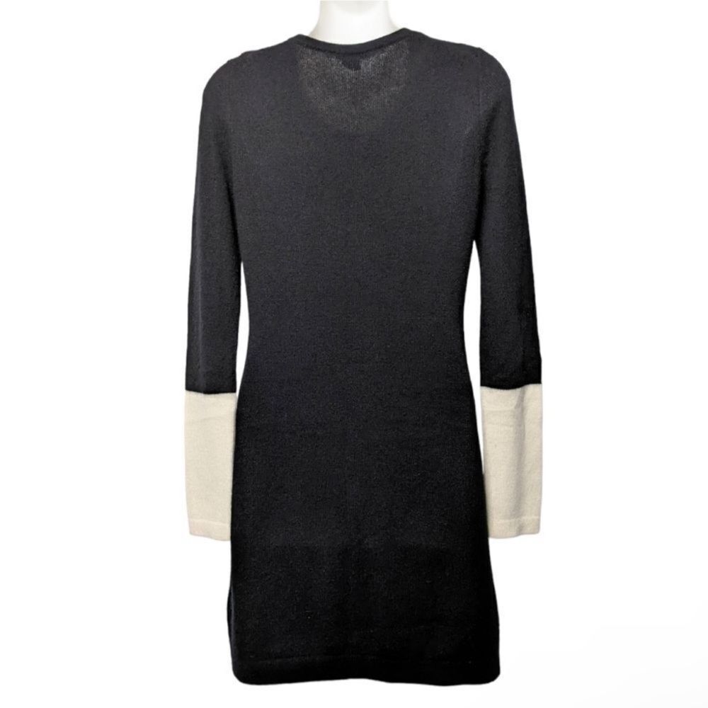 Theory Jiya Cc Lofty Cashmere Colorblock Dress M - image 5